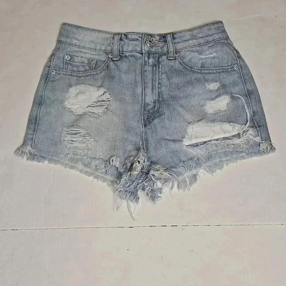 BDG‎ Urban Outfitters Super High Rise Cheeky Shorts Sz 26w - Picture 1 of 10